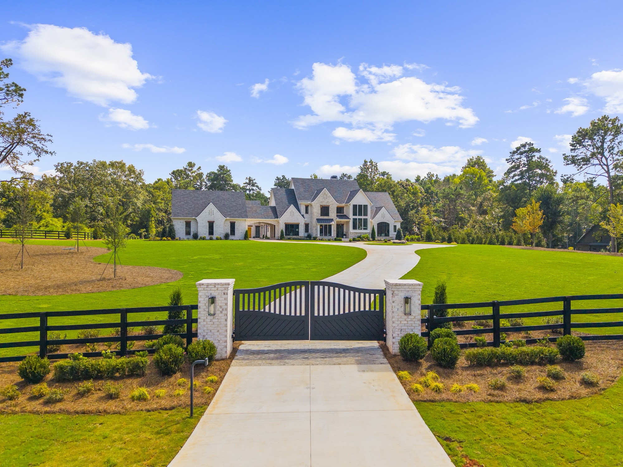 Gated entry and drive